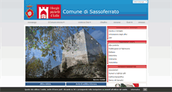 Desktop Screenshot of comune.sassoferrato.an.it